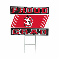 University of South Dakota Coroplast Yard Sign Graduate