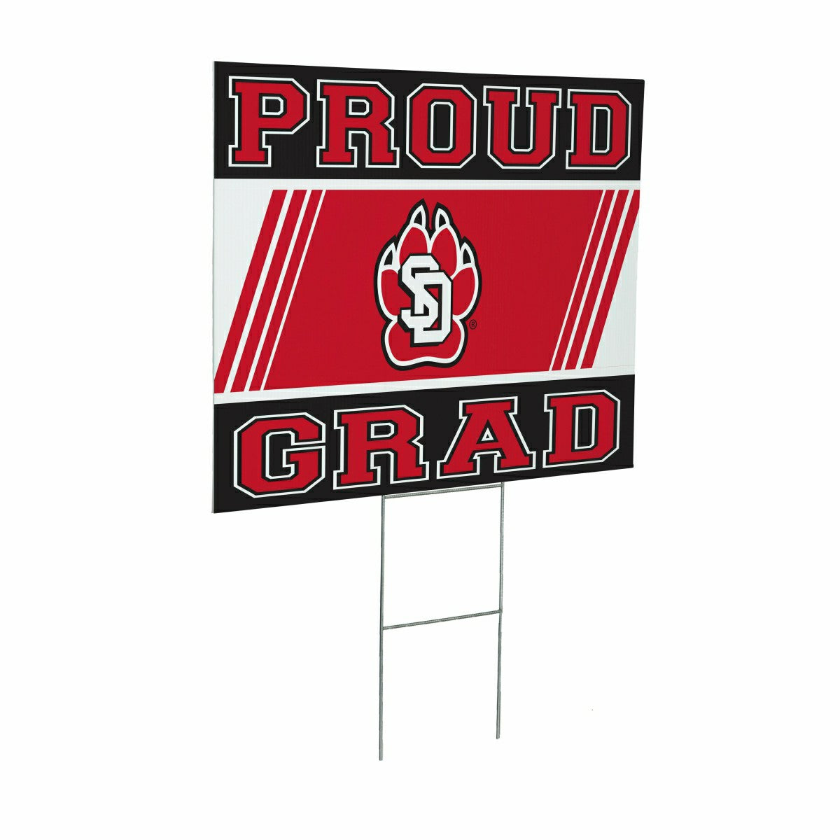 University of South Dakota Coroplast Yard Sign Graduate