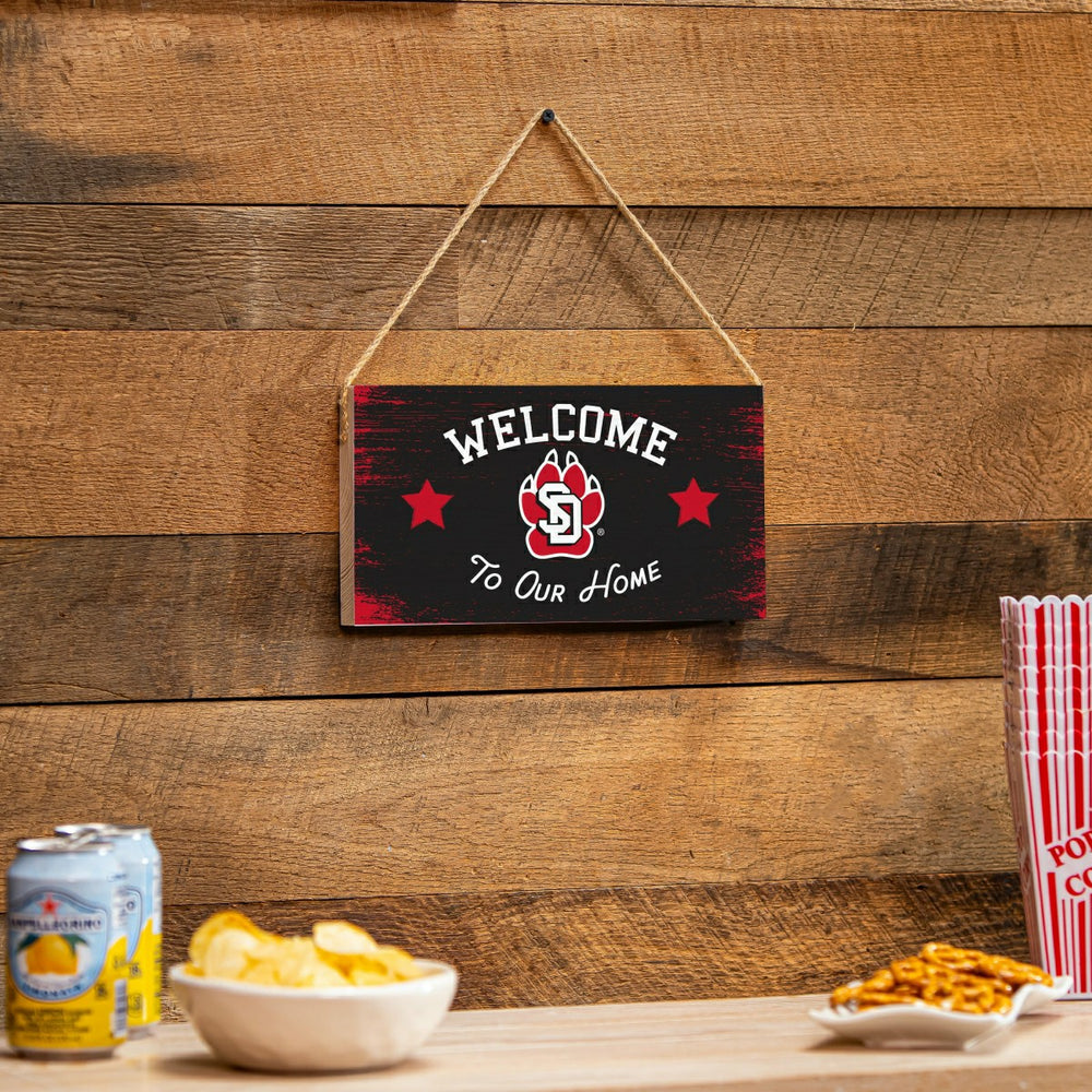 University of South Dakota Wood Wall Sign, 6x11