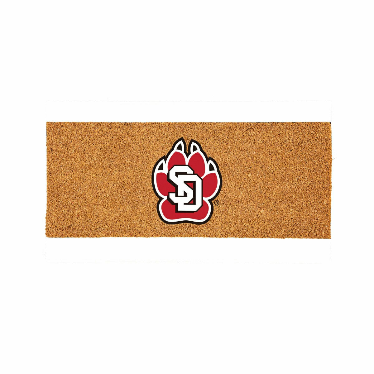 University of South Dakota Extra Large Full Color Coir Mat, 60"x24"