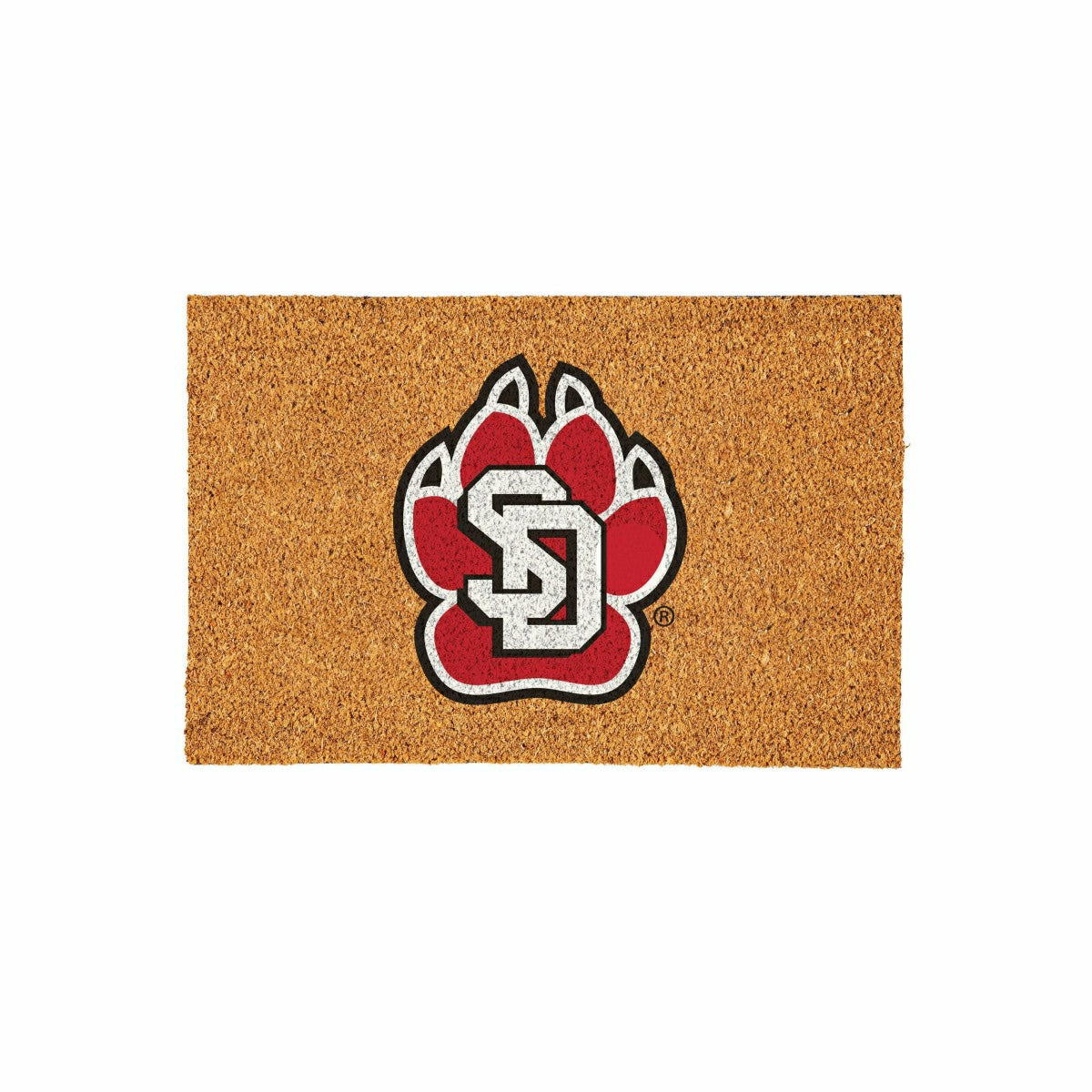 University of South Dakota Large Full Color Coir Mat, 36"x24"
