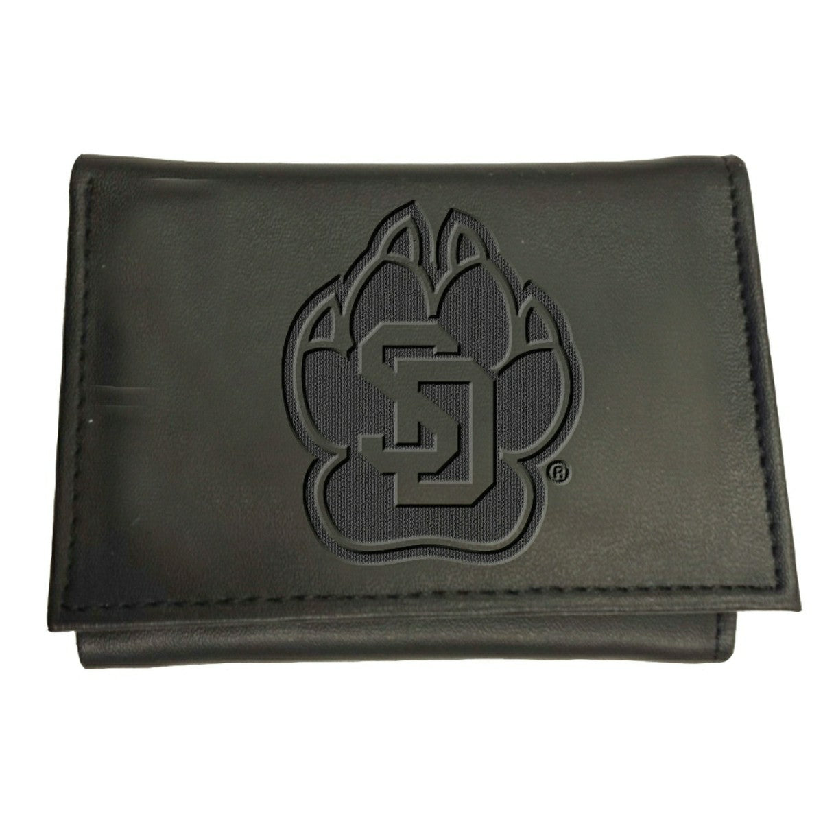 University of South Dakota, Tri-Fold Wallet, Black