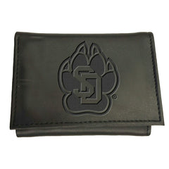 University of South Dakota, Tri-Fold Wallet, Black