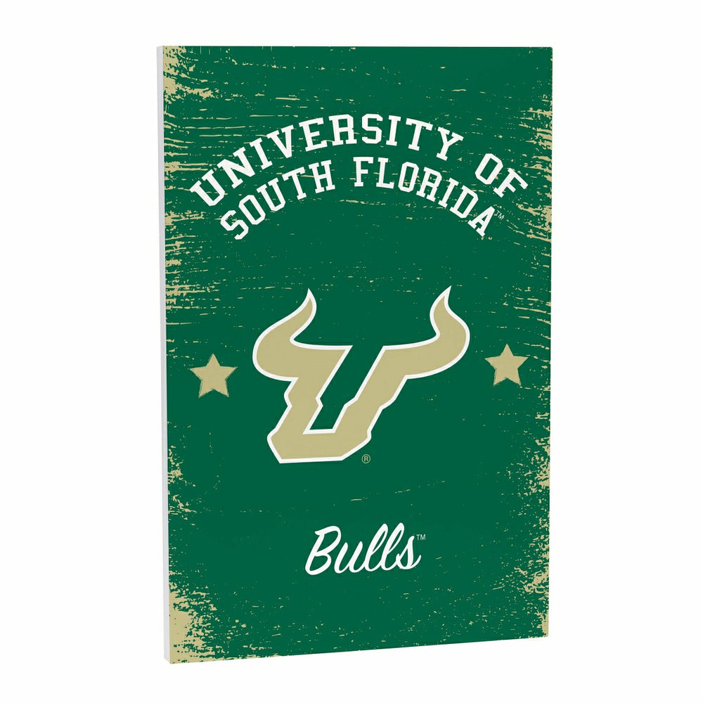 University of South Florida Wood Wall Sign, 16x24
