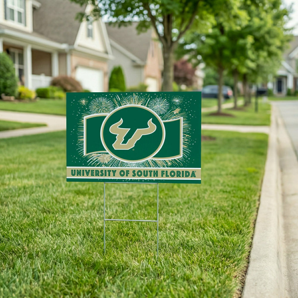 University of South Florida Yard Sign, Patriotic