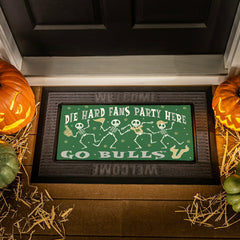 University of South Florida Flocked Coir Halloween Sassafras Switch Ma