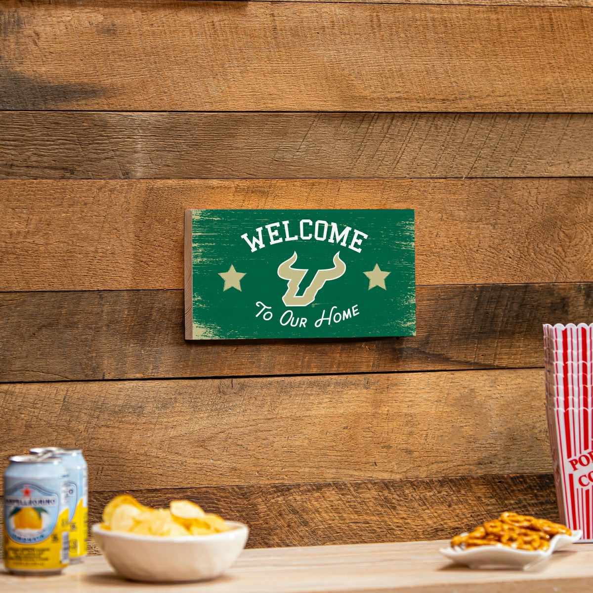 University of South Florida Wood Wall Sign, 6x11
