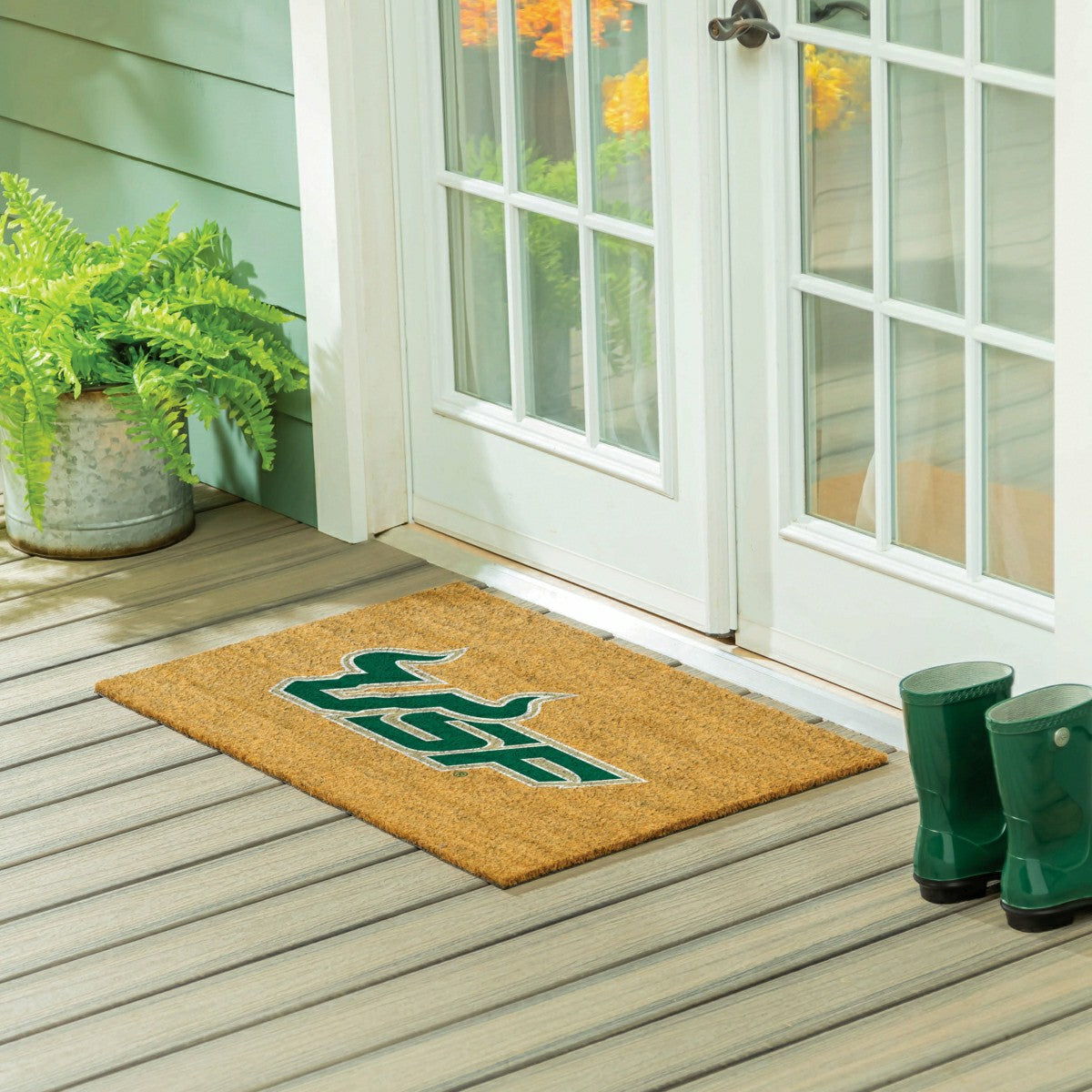 University of South Florida Large Full Color Coir Mat, 36"x24"