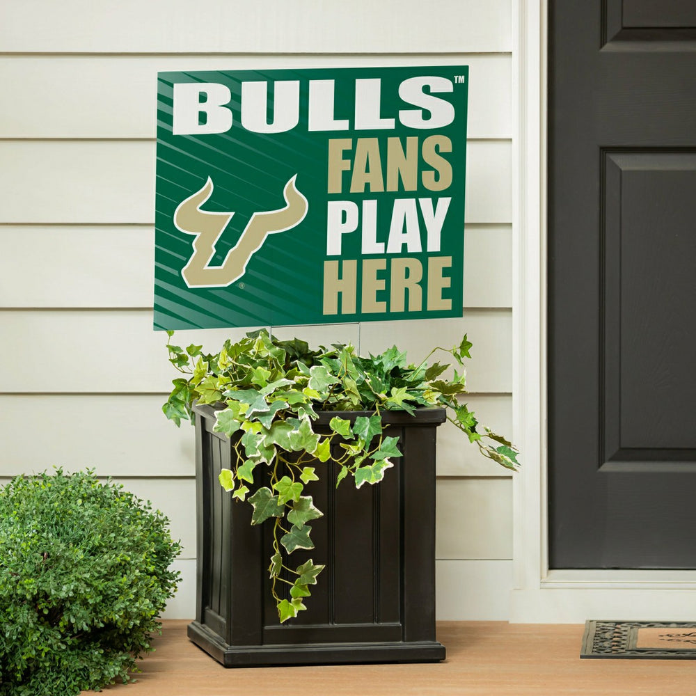 University of South Florida Coroplast Yard Sign "Fans Play Here"