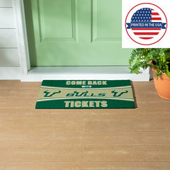 28" x 16" PVC Trapper Mat, Come Back with Tickets, University of South