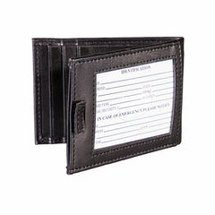 Front Pocket Wallet w/ RFID Blocking, UNIVERSITY OF SOUTH FLORIDA, Bla