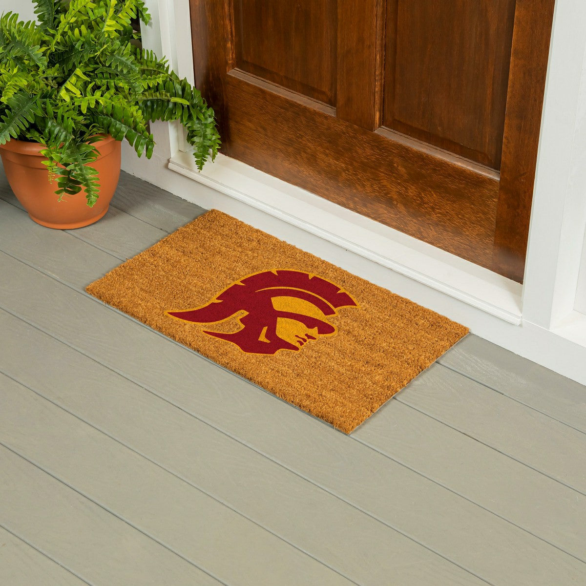 Coir Mat, 16"x28", University of Southern California