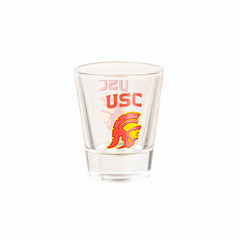 University of Southern California 4-Piece Ceramic and Glass 2oz. Shot