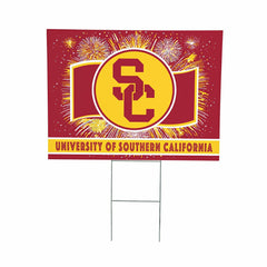 University of Southern California Yard Sign, Patriotic
