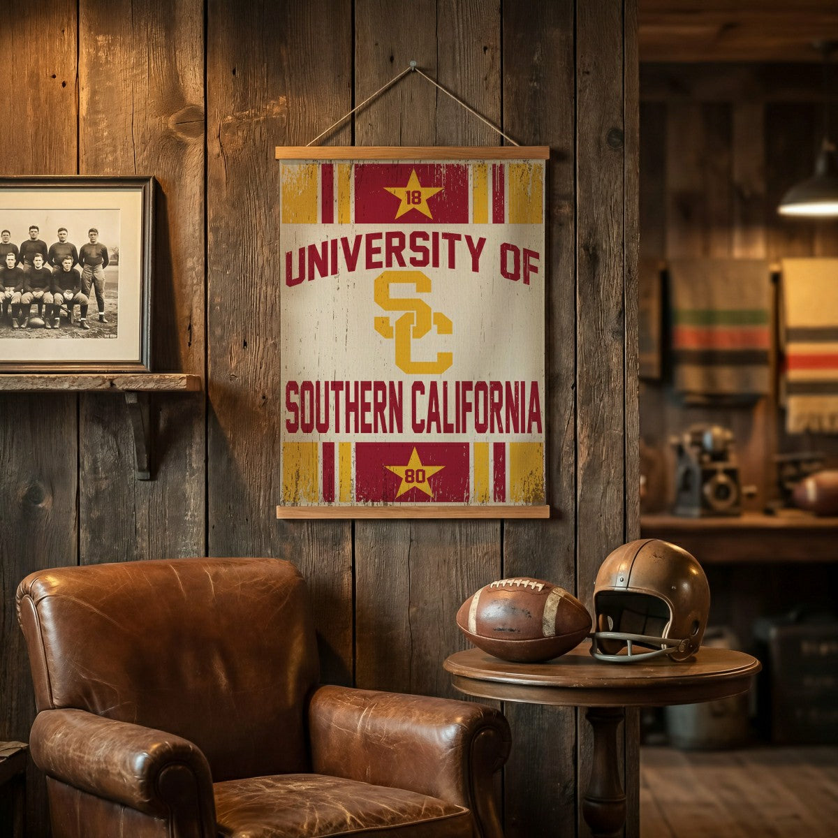 University of Southern California, Canvas Wall Tapestry, Medium, 36x24