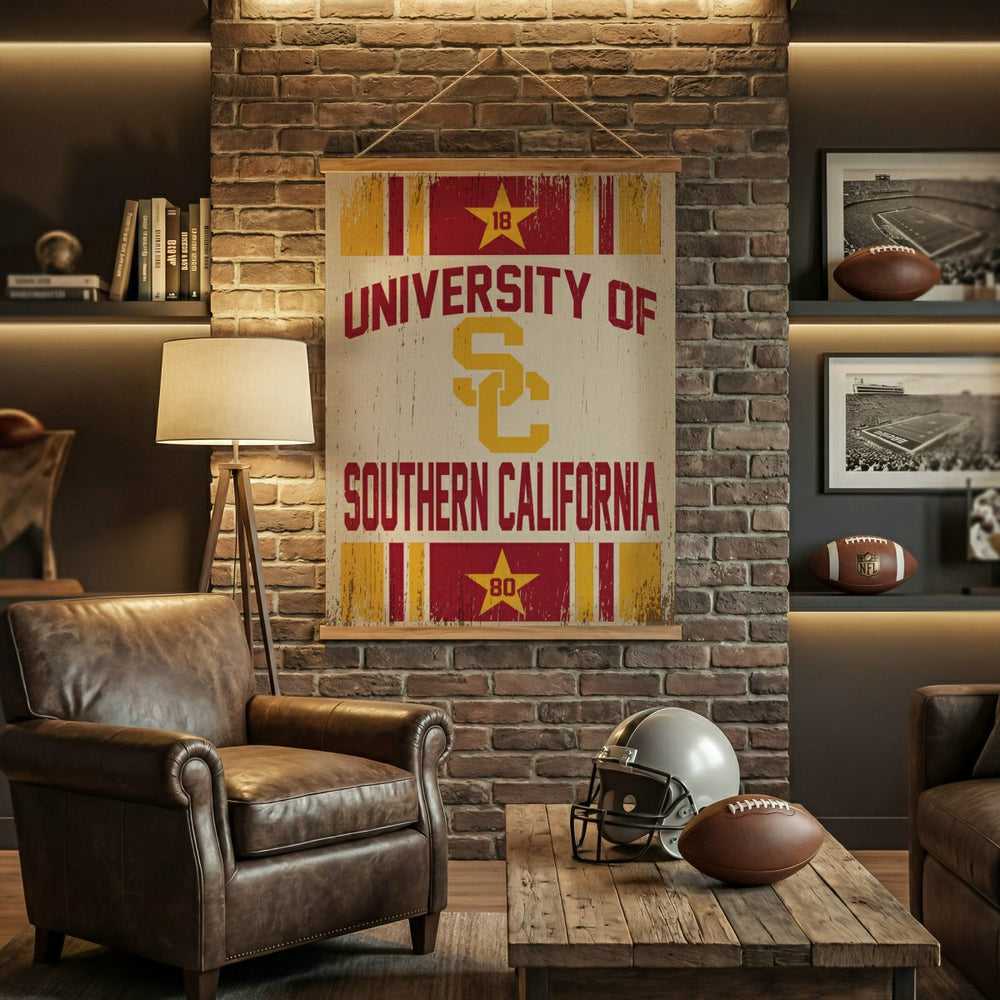University of Southern California, Canvas Wall Tapestry, Large, 54x36
