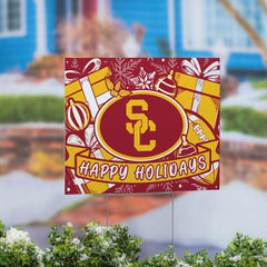 University of Southern California Yard Sign, Holiday