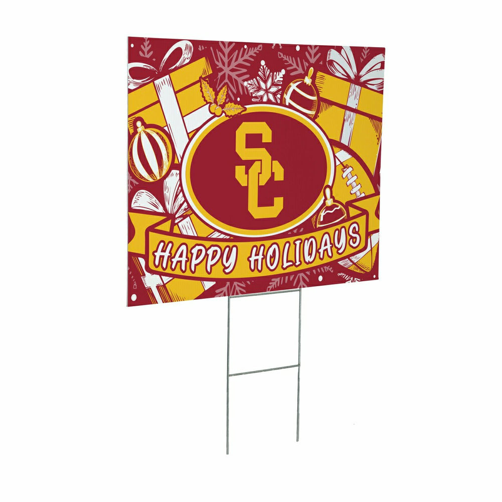 University of Southern California Yard Sign, Holiday