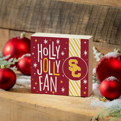 University of Southern California Block, Holiday, 6x6