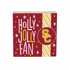 University of Southern California Block, Holiday, 6x6
