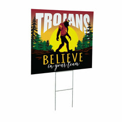 University of Southern California Yard Sign, Bigfoot