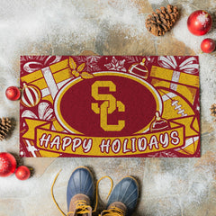 University of Southern California Holiday PVC Mat, 28"x16"