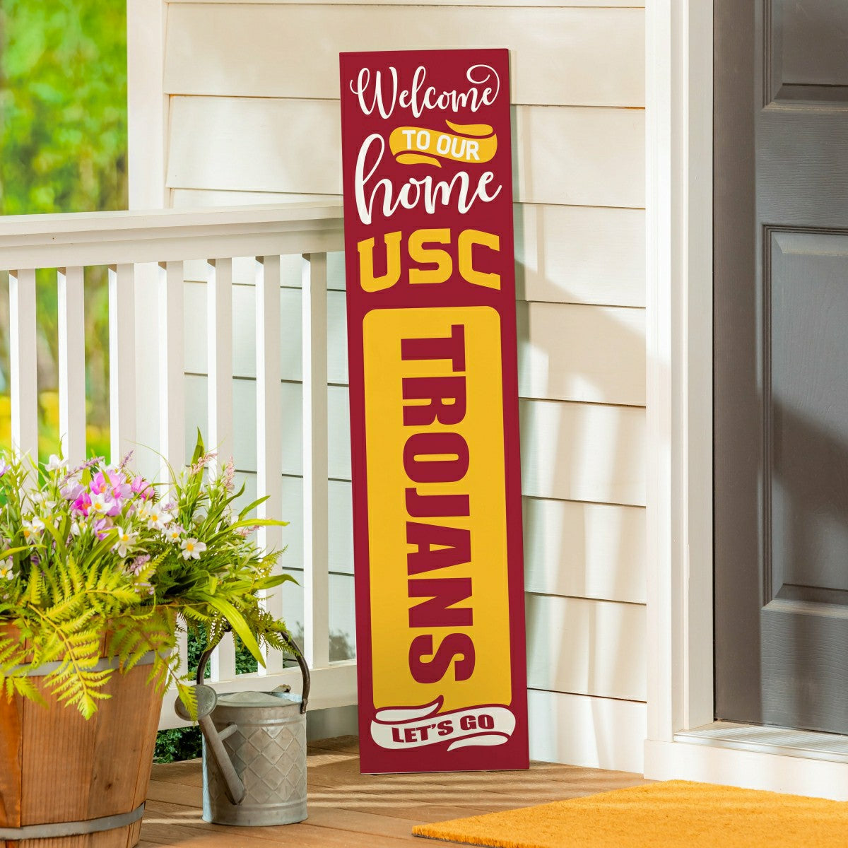 47" Double Sided Leaner, University of Southern California, Halloween