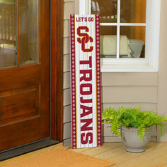 47" Double Sided Leaner, University of Southern California, Christmas