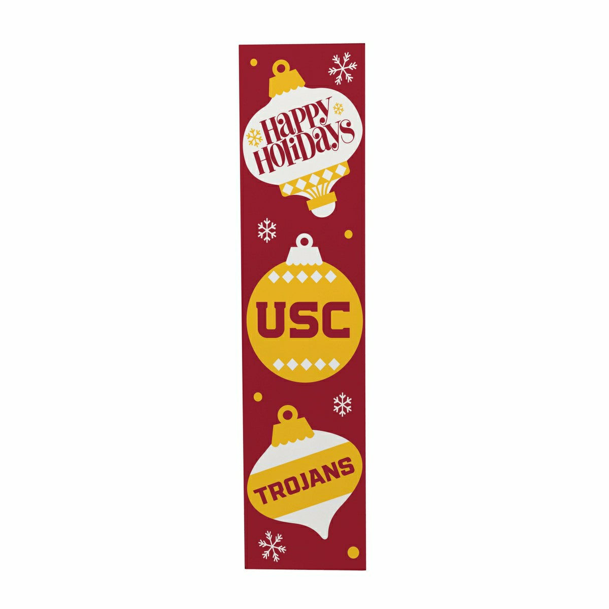 47" Double Sided Leaner, University of Southern California, Christmas