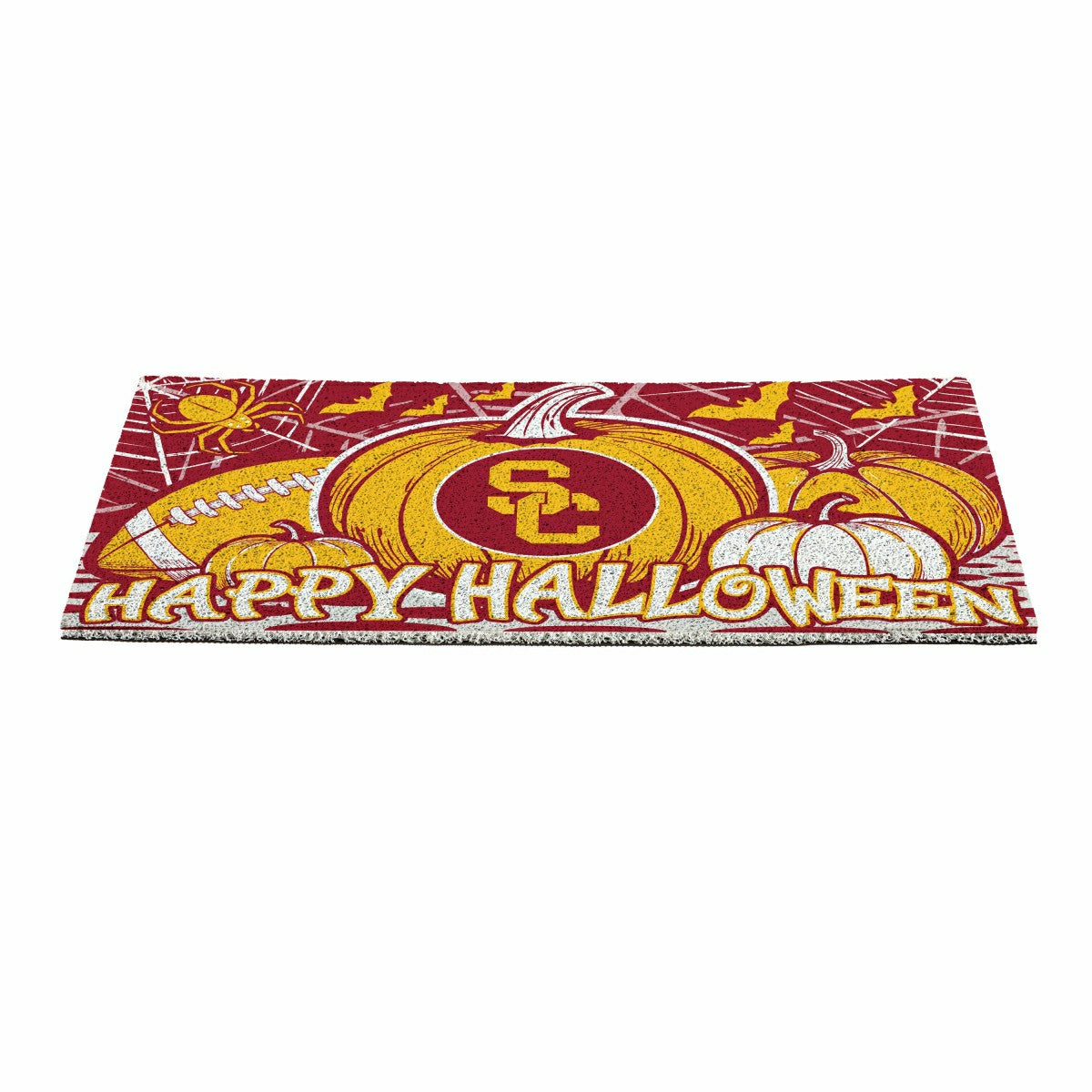 University of Southern California Halloween PVC Mat, 28"x16"