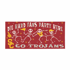 University of Southern California Flocked Coir Halloween Sassafras Swi