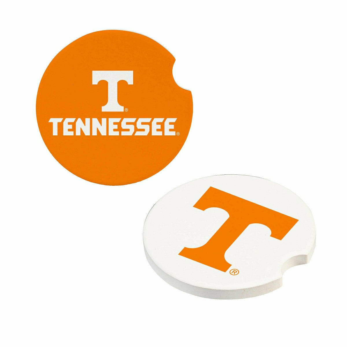 University of Tennessee Car Coaster Set, 2pc