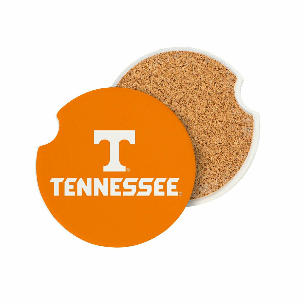 University of Tennessee Car Coaster Set, 2pc