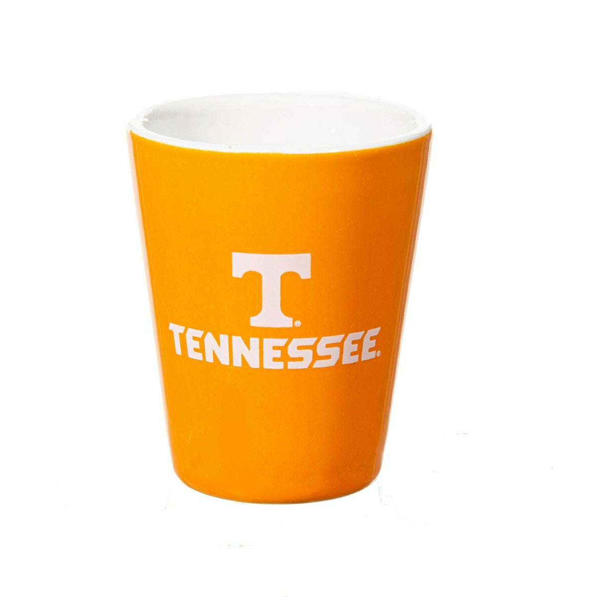 University of Tennessee 4-Piece Ceramic and Glass 2oz. Shot Glass Set