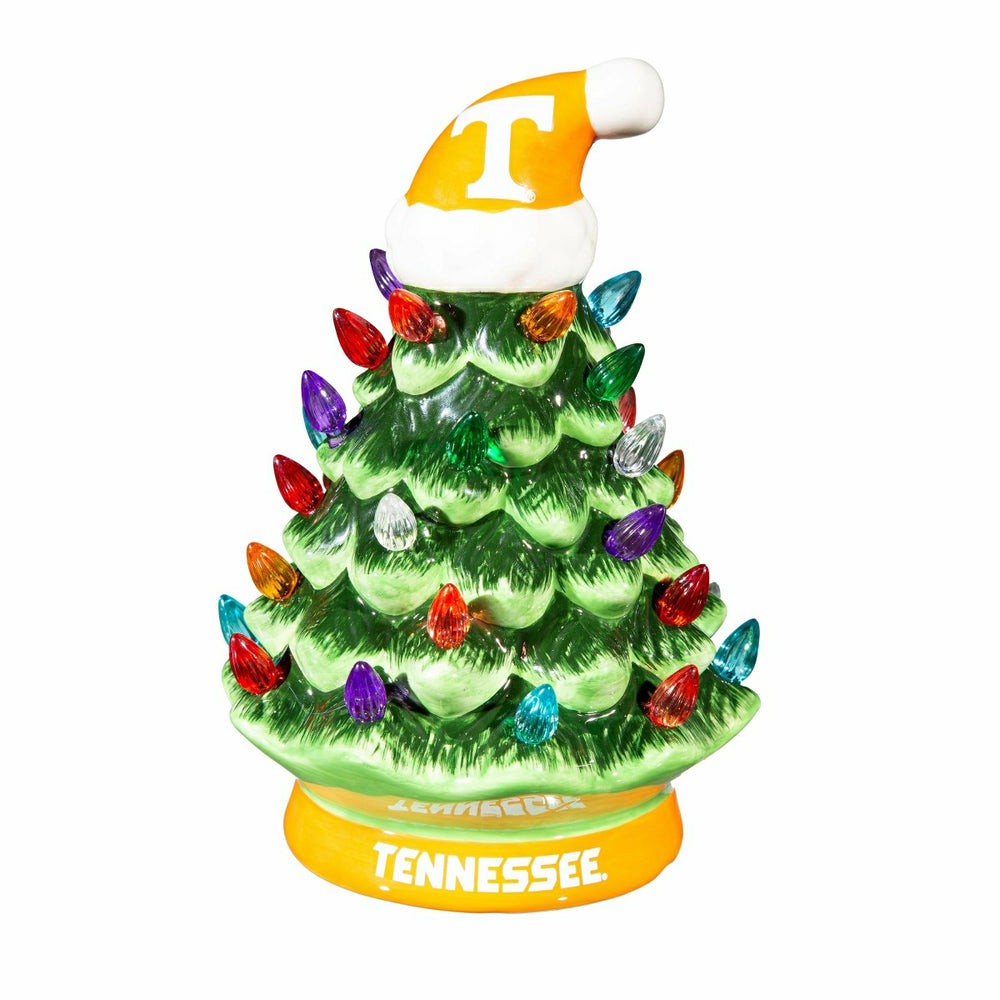 8" LED Ceramic Christmas Tree, University of Tennessee