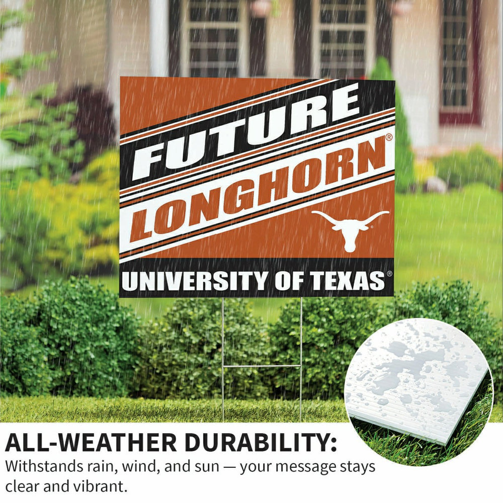 University of Texas Coroplast Yard Sign, Future Student