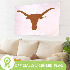 University of Texas Single Sided Flag w/ 2 Grommets, 3'x5'