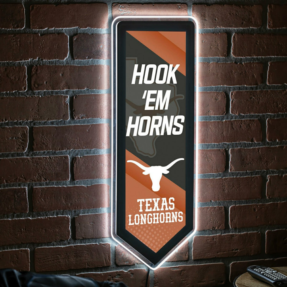 LED Wall Decor, Pennant, University of Texas