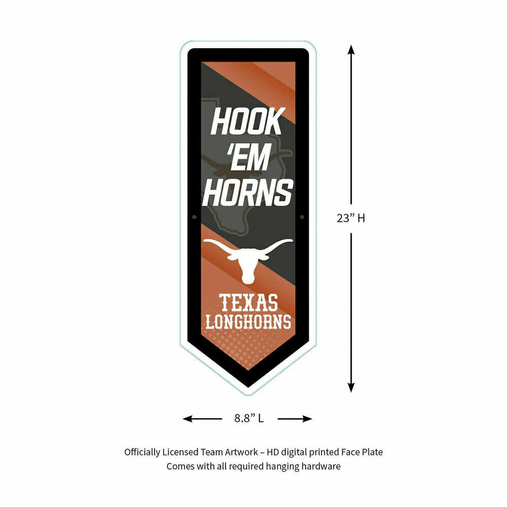 LED Wall Decor, Pennant, University of Texas