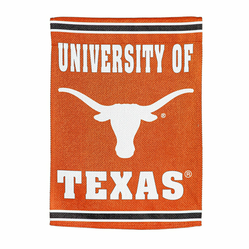 University of Texas Embossed Suede Garden Flag