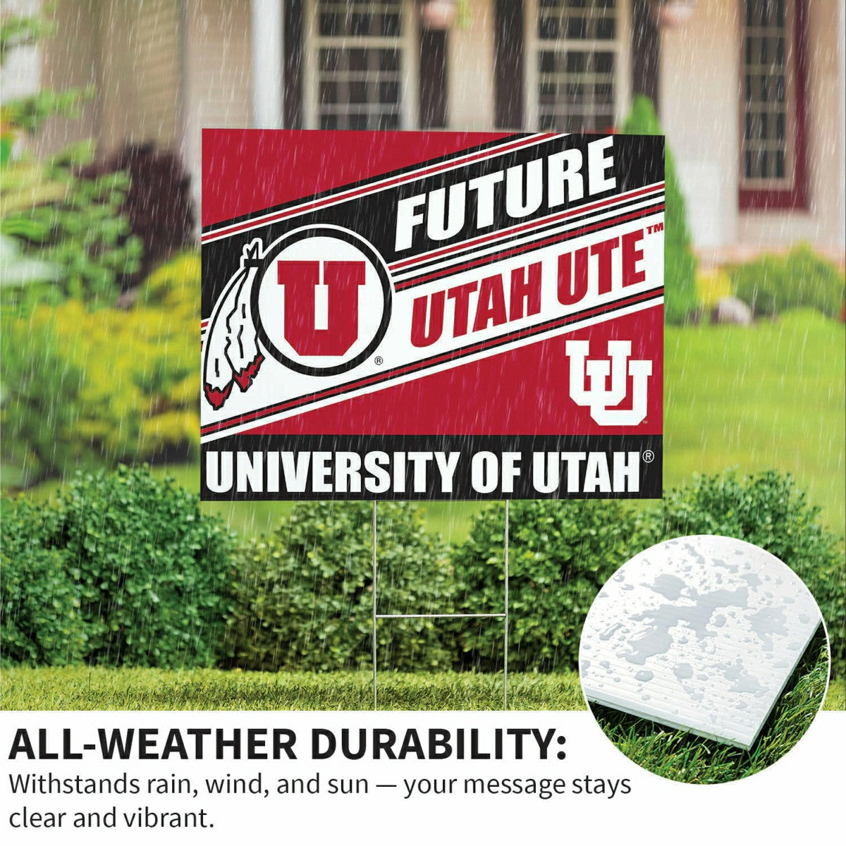 University of Utah Coroplast Yard Sign, Future Student