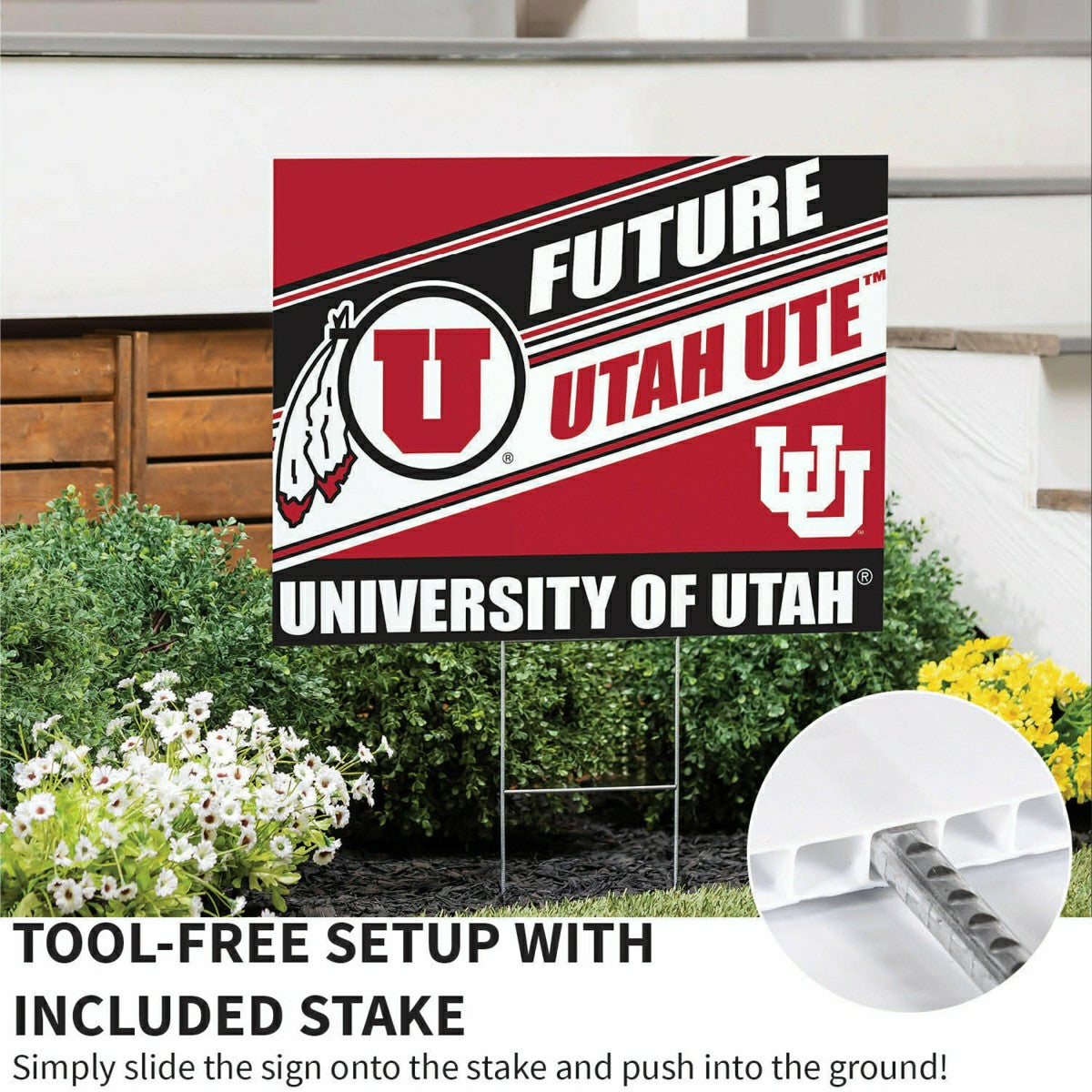 University of Utah Coroplast Yard Sign, Future Student