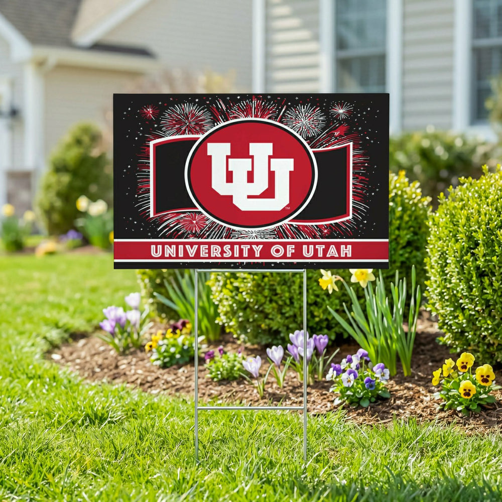 University of Utah Yard Sign, Patriotic
