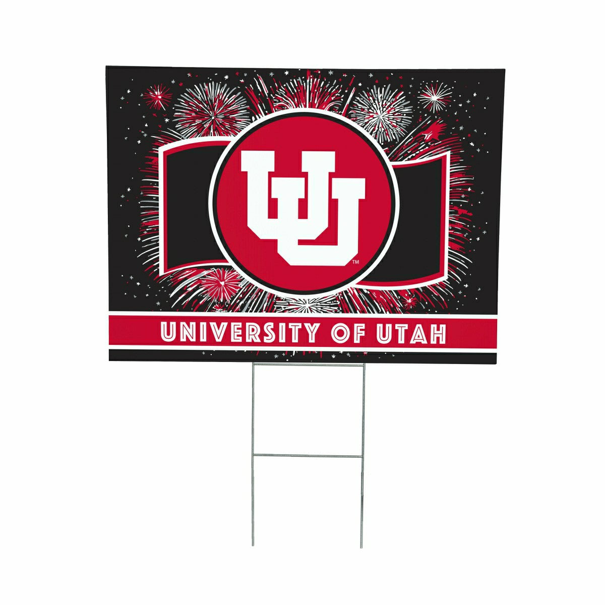 University of Utah Yard Sign, Patriotic