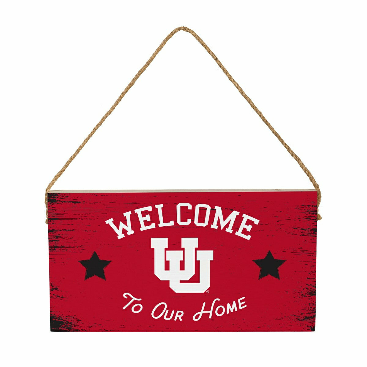 University of Utah Wood Wall Sign, 6x11