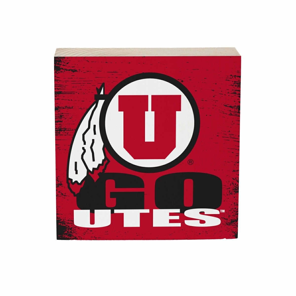 University of Utah Plock, Down Home Fans, 6x6