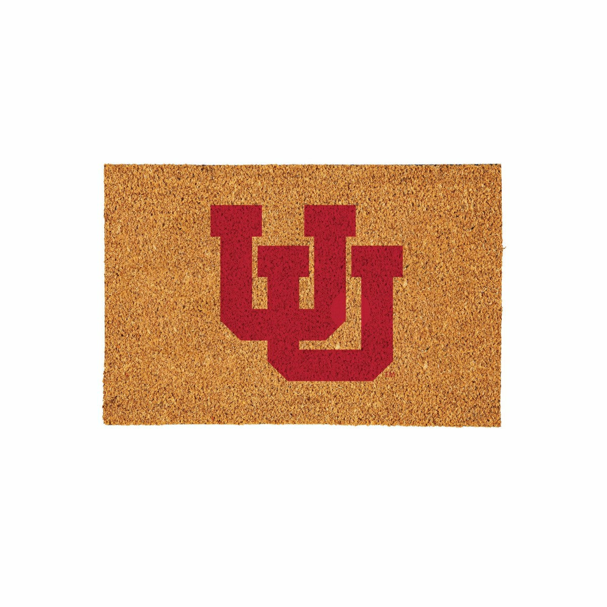 University of Utah Large Full Color Coir Mat, 36"x24"