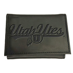 University of Utah, Tri-Fold Wallet, Black