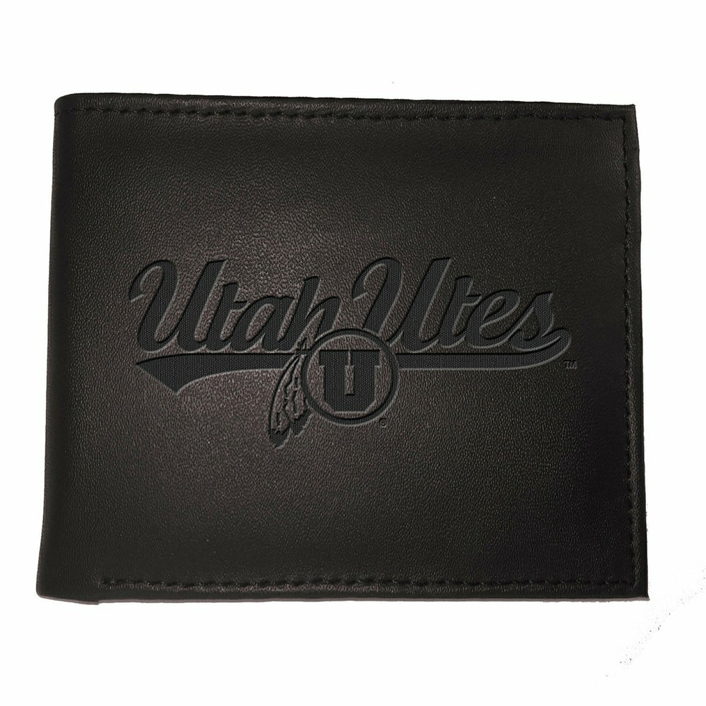 University of Utah, Bi-Fold Wallet, Black