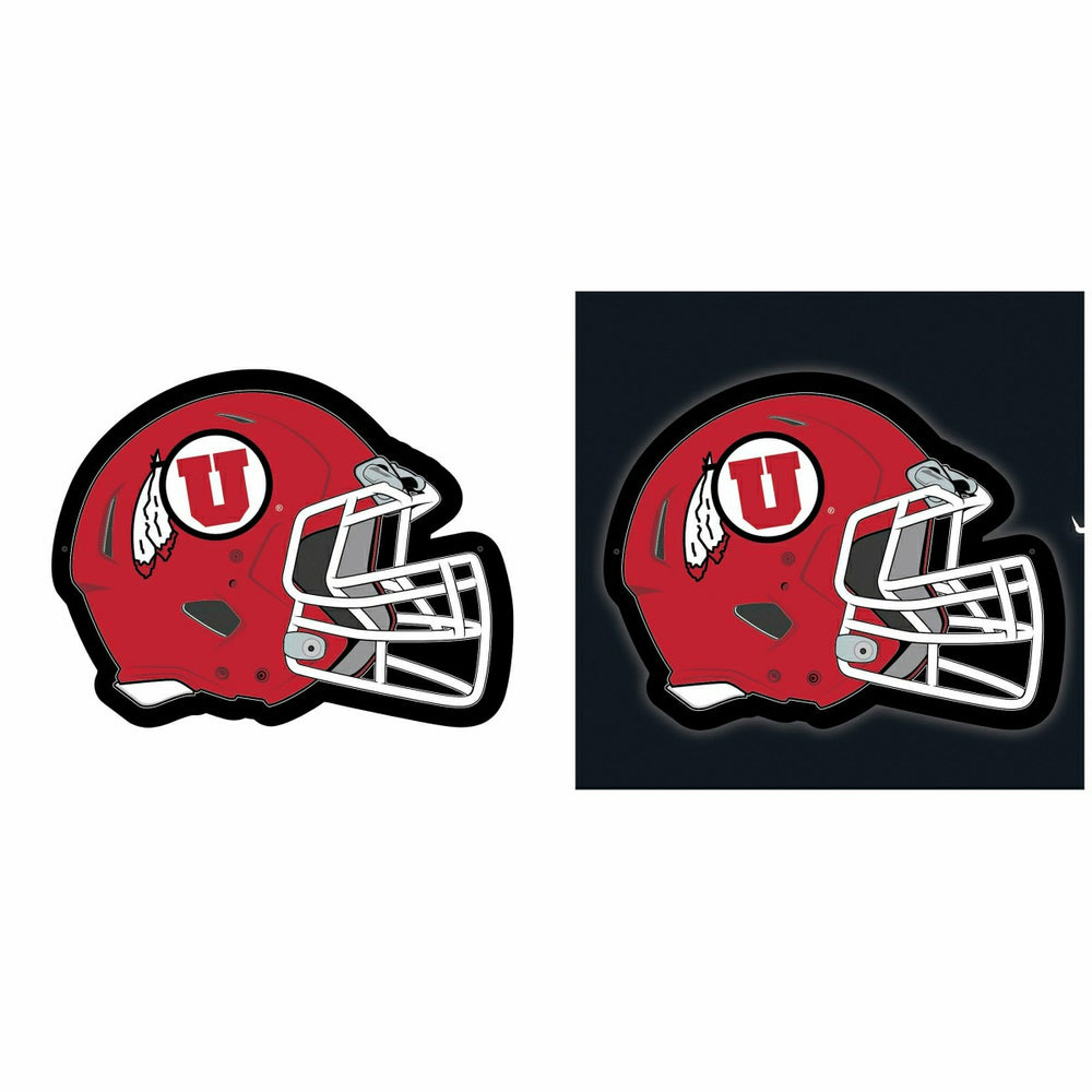 LED Wall Decor, Helmet, University of Utah
